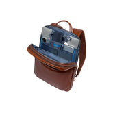 Piquadro - Zaino porta pc 14' espandibile, Marrone